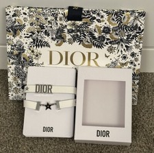 Rare Dior Parfums White Star Double Bracelet Novelty Bracelet Etoile Dior