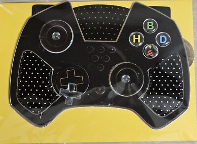 PAPYRUS 3D VIDEO GAME REMOTE CONTROLLER HAPPY BIRTHDAY CARD