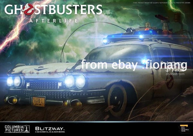BLITZWAY 1/6 Ghostbusters 2022 Movie Edition ECTO-1 Ghost