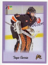 2020/21 TAYA CURRIE ALL SPORTS ROOKIE PURPLE PARALLEL #050/100 SARNIA STING!  nc