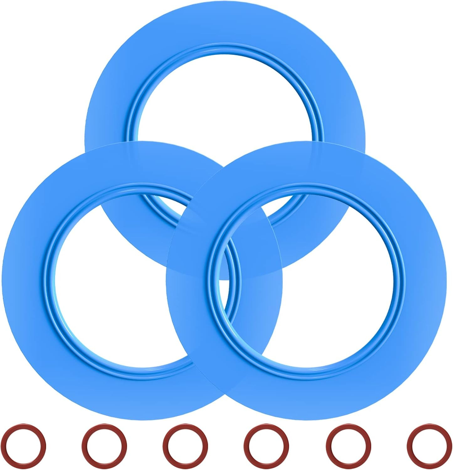 Flush Valve Seal for American Standard and Eljer Toilet, 3 Pack Toilet Parts 