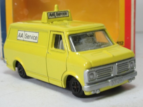 DINKY No.412 BEDFORD CF AA VAN ( RARE LEMON VERSION ) MIB - Picture 7 of 16