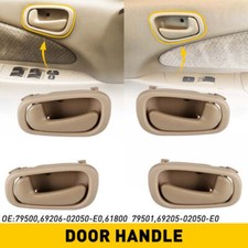 Juego De 8 Manijas De Puerta (interior Y Exterior) Para Toyota Corolla 1998-2002