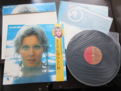 Olivia Newton-John Come on Over Japan Vinyl LP EMS-80490 w Promo