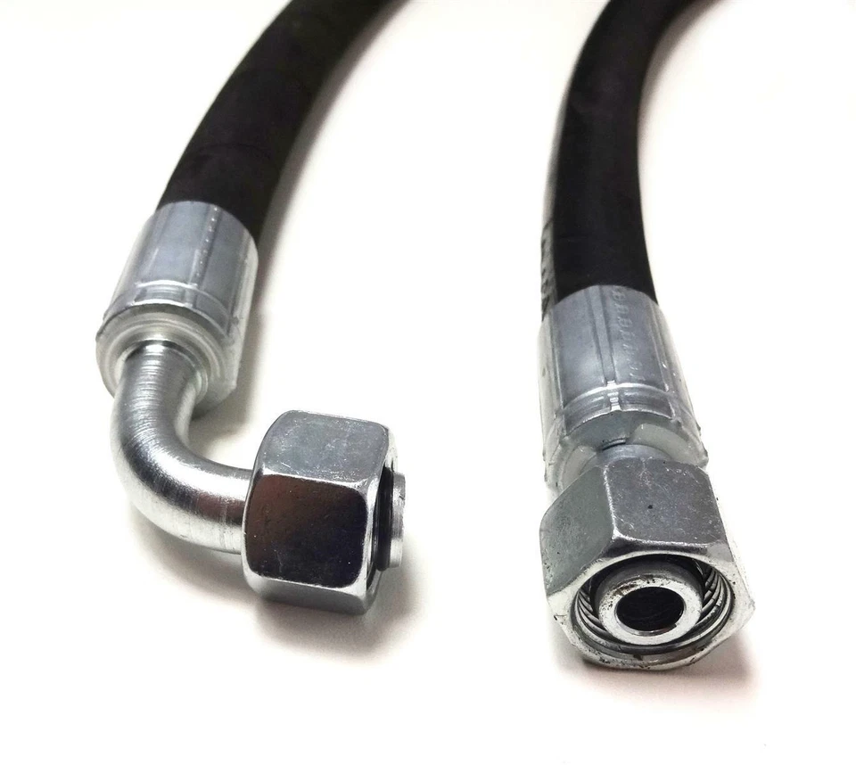 Tubo idraulico NW 10 2x 12L 12-L IG SW 22 DKOL 90° metrico M18x1,5