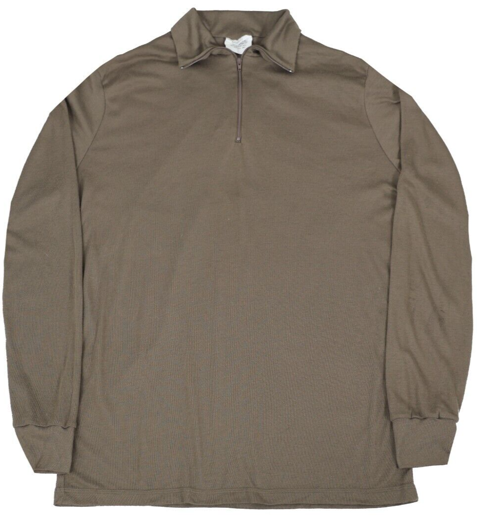 US Army Brown ECWCS Undershirt Base Layer Level 1 Military L1 Thermals