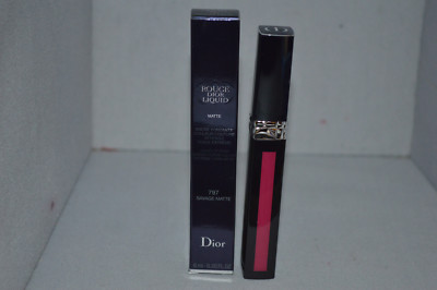 Christian Dior Rouge Dior Liquid Matte 797 Savage Matte .20oz New Boxed