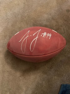 steelers autographed football