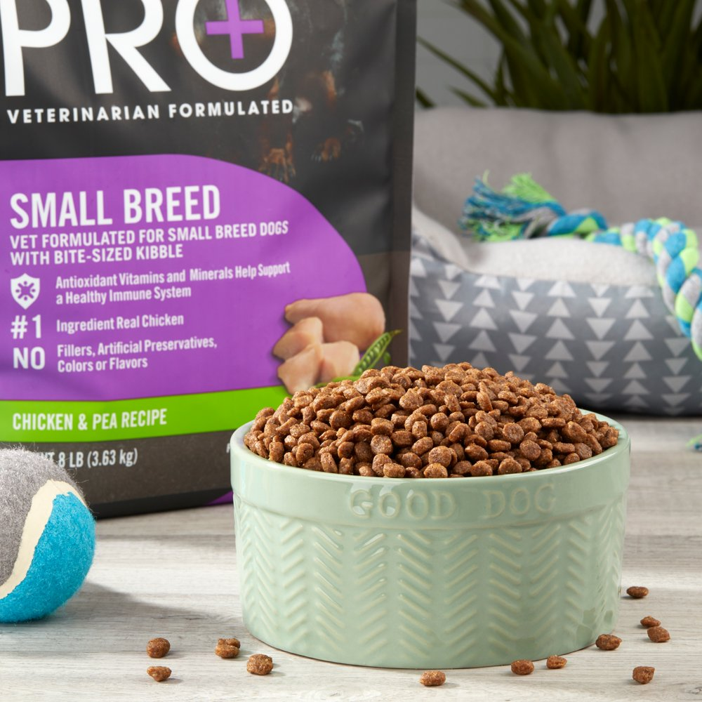 Pro+ Small Breed Chicken Pea Recipe Dry Dog Food, Lbs