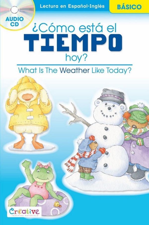 NEW What Is The Weather ¿Cómo Está El Spanish-English Reader w/  CD