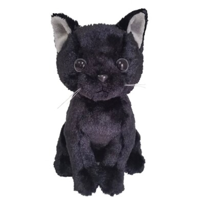  Black Kitten Caboodle 黒猫 ぬいぐるみ Jellycat Kitten Caboodle Black Stuffed Animal : Amazon.sg: Toys