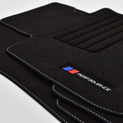 MP Velours Logo Performance PB Fußmatten für BMW X6 E71 E72 ab Bj.2008 - 2014 