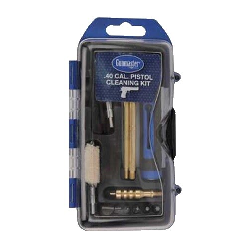 Kit Pulizia Pistole 16 Pezzi - Per Calibri .22, .357, .38, 9mm, .45 Con Asta In Ottone - Foto 14