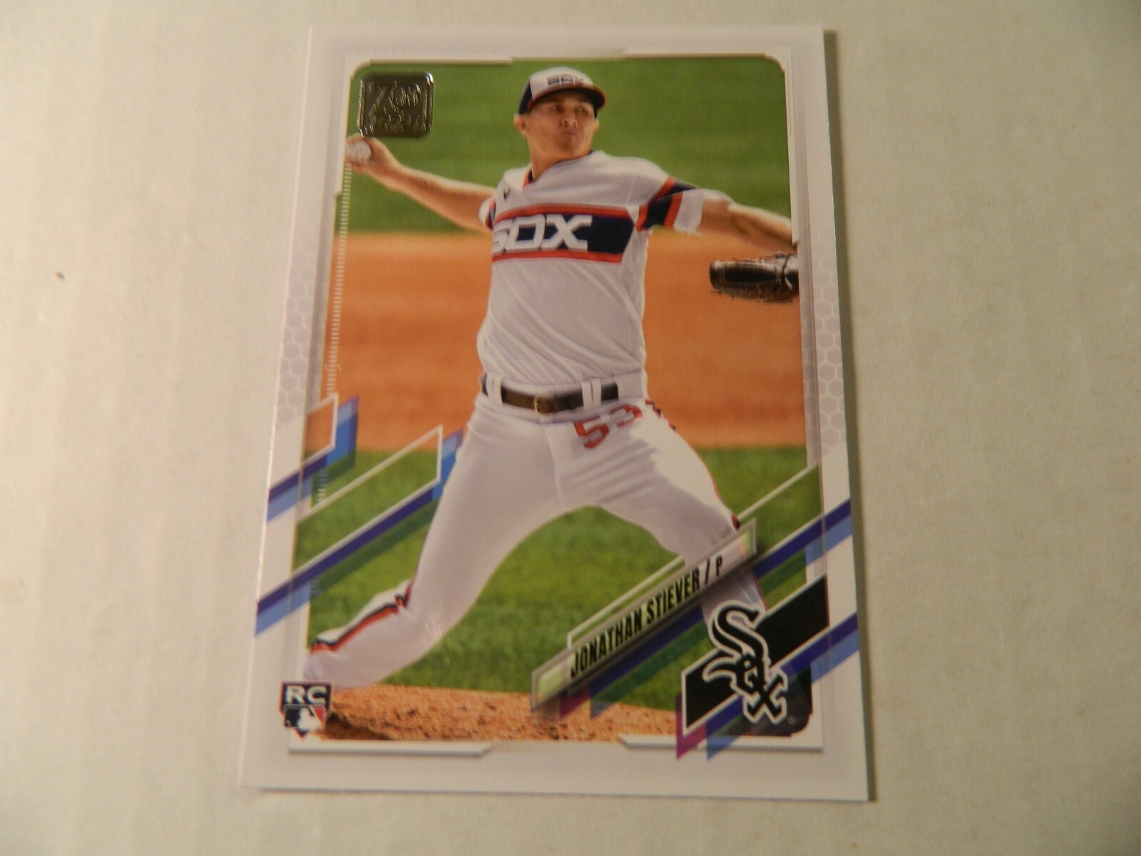 2021 Topps Series 2 Rookie  Card of  Jonathan Stiever -  White Sox