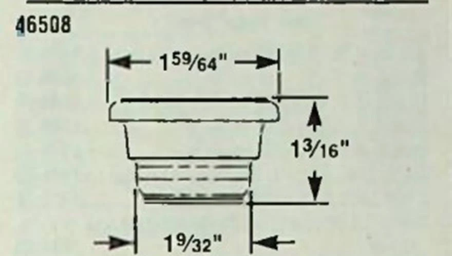Tapa Llenadora Aceite Federated 46508 72-74 El Camino 86 Jeep 76-79 Opel (Ver Desc) Foto 3 de 3