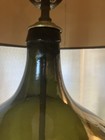 Antique French Lamp Glass Demi John Wine 1800’s Bottle Green 38” MCM Oversize — photo 6