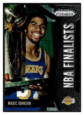 2019-20 Panini Prizm NBA Finalists 7 Magic Johnson Los Angeles Lakers