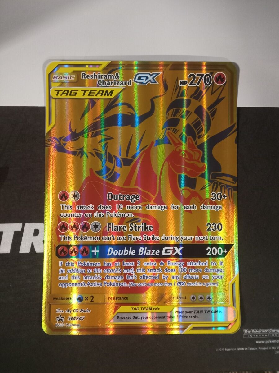 Tag Team Bundle Reshiram And Charizard Gx And Reshiram Charizard