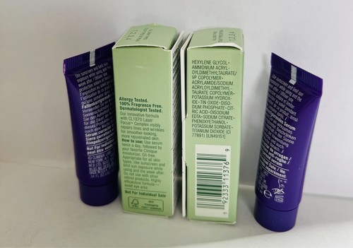 2 x Clinique Smart Clinical Repair Serum zur Korrektur von Falten 0,34 Unzen/10 ml - Bild 3 von 4