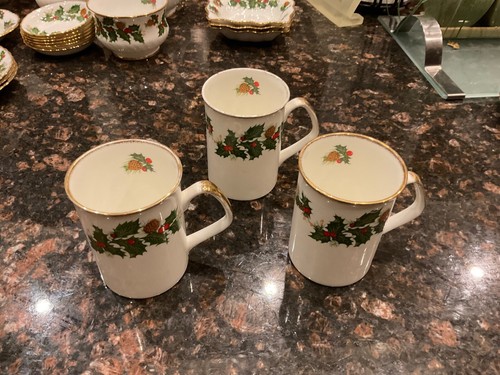 Stunning Yuletide by Rosina-Queens Selection of Bone China - Sold as Individual - Picture 12 of 75