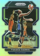 2022 Panini Prizm WNBA TYASHA HARRIS #126 SILVER PRIZM WINGS