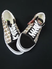 Vans Old Skool Jaguar Black Sneaker Shoes MENS SIZE 9.5 WOMENS 11 - NEW NO BOX