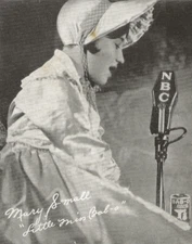 c .1934 Little Miss Bab-O Promo Card - NBC Radio - B.T Babbitt-Household Cleaner