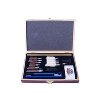 Gunmaster Univ Select 30 Pc .22 Cal Cleaning Kit Wood Case Gunmaster Univ Select 30 Pc .22 Cal Cleaning Kit Wood Case