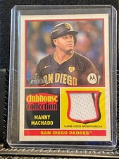 Manny Machado 2025 Topps Heritage Clubhouse Collection - Jersey  Padres