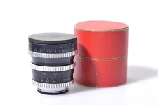 P. Angenieux Paris 35mm f2.5 Retrofocus Type R1 Exakta Mount, caps+box