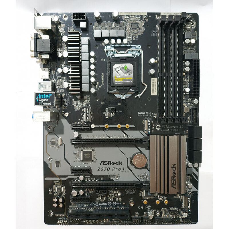 For ASROCK Z370 PRO4 Motherboard Z370 LGA1151 Mainboard | eBay For ASROCK Z370 PRO4 Motherboard Z370 LGA1151 Mainboard | eBay