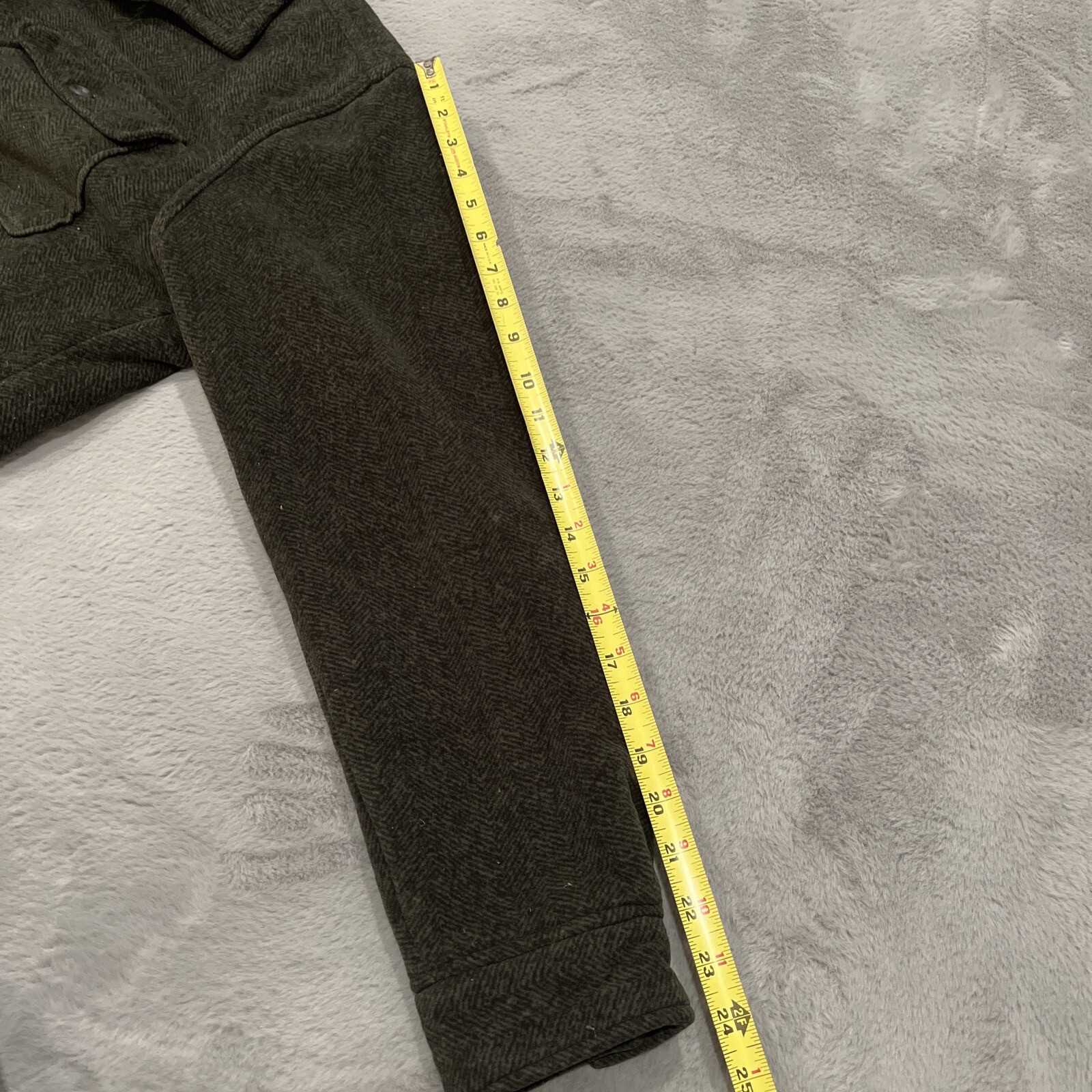 Rugged Elements Jacket Mens Size Large Green Butt… - image 3