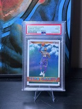 2019-20 Panini NBA Hoops LeBron James #18 Zero Gravity Holo PSA 9