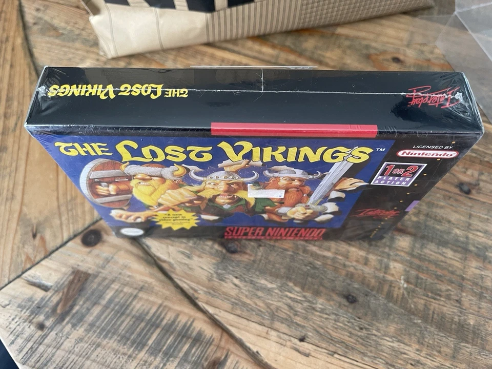 The Lost Vikings Super Nintendo Complete (CIB) SNES Sealed! - Image 4 of 4