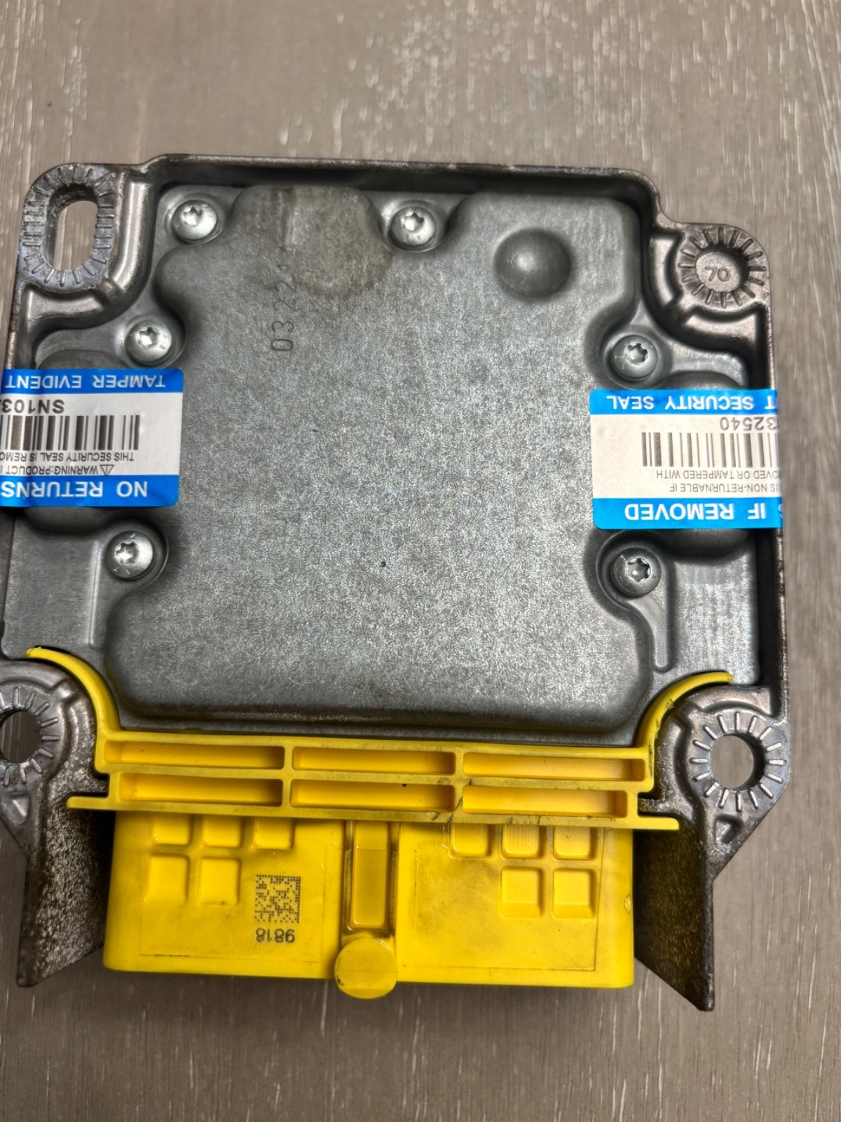  2015 BENTLEY CONTINENTAL GT COMPUTER DIAGNOSTIC CONTROL MODOL EOM 3W3959655A