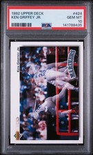 1992 Upper Deck - Ken Griffey Jr #424 PSA 10