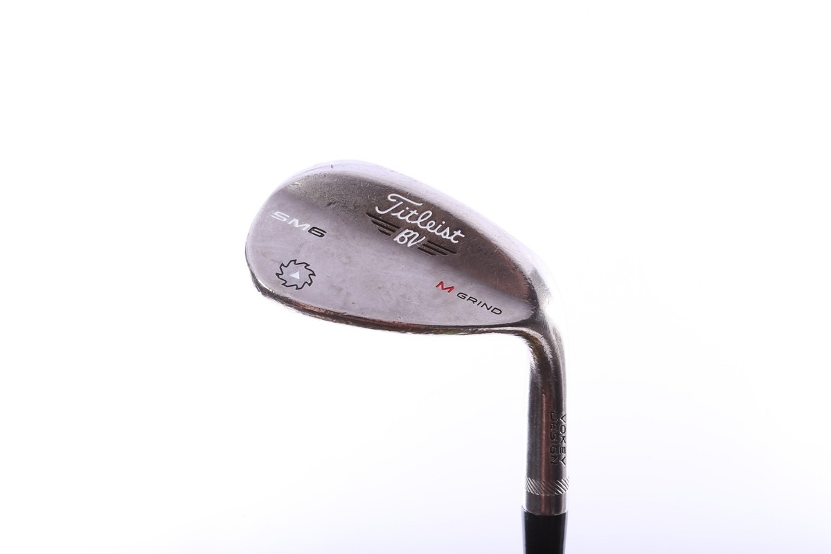 Titleist Vokey SM6 Steel Gray 54* Sand Wedge RH in Graphite Shaft  Seniors