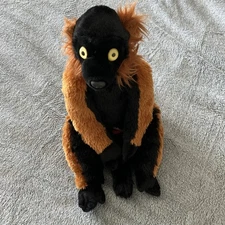 Wild Republic Red Ruffed Lemur Deluxe Stuffed Animal Plush Toy Monkey, Primate