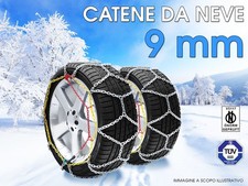 CATENE DA NEVE OMOLOGATE AUTO 9mm GR. 20 155/65 R13 155/65/13