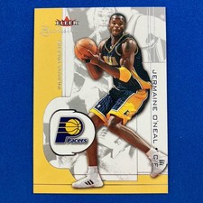 Jermaine O'Neal 2001-02 Fleer Exclusive Card #88 NBA Indiana Pacers