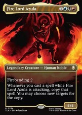 Fire Lord Azula (#334) - Foil Extended Art TLA NM MTG