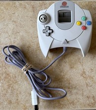 Sega Dreamcast Official White Controller HKT-7700 Original OEM Missing Thumb Pad