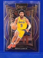  Bronny James Jr. 2024-25 Panini Select Rookie #90