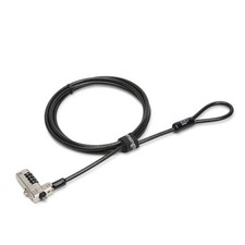Kensington N17 Combination Laptop Lock for Wedge Shaped Lock Slots with Tough Lo