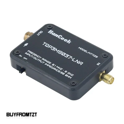 MARKENLOS HAMGEEK MT1129 Amplifier TQP3M9037 LNA for SDR Radio Receiver Analyzer TEF6686 #