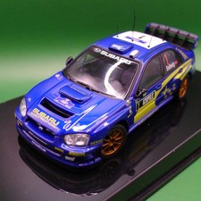 1/43 Subaru Impreza Wrc 2004 Acropolis Rally Winning Car Minicar