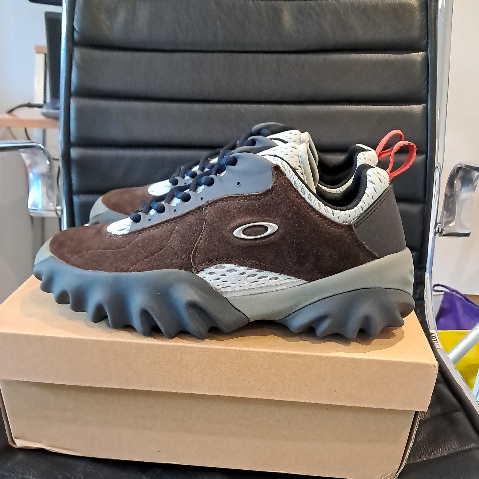 Oakley X Brain Dead Factory Team Trainers Size 6.5
