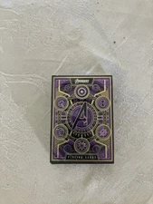 Avengers Playing Cards Pocker Size Deck USPCC Theory 11 Custom Limited New Seale