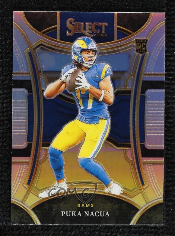 2023 Panini Select Suite Level Silver Prizm Puka Nacua #455 Rookie RC 1ir6