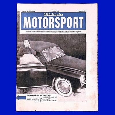 IMS Illustrierter Motorsport DDR Zeitschrift 1. Jan. 1956 Heft 1 Oldtimer